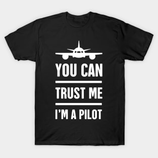 Funny Airplane Pilot Design T-Shirt